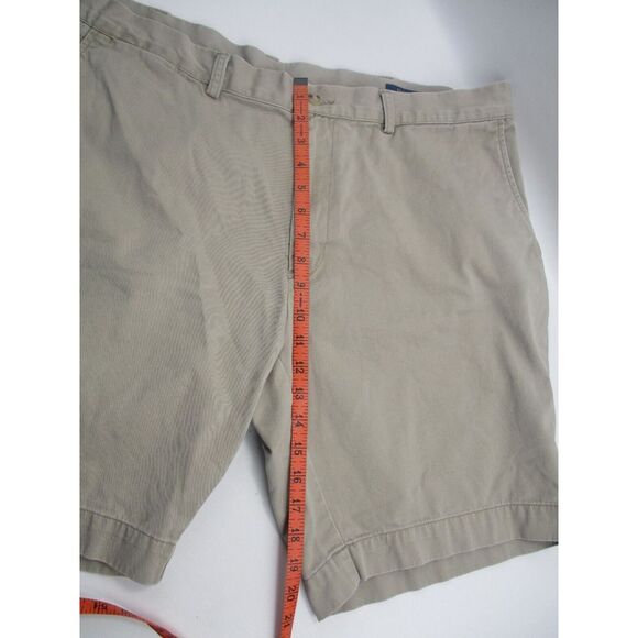 Vintage Polo Ralph Lauren Shorts Mens 40 Beige‎ Khaki Chino Pockets Preppy - Picture 8 of 9